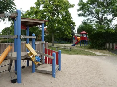 Ein Kinderspielbereich in der Unterkunft Apartment de luxe 73 qm mit 3 Zimmer und Terrasse