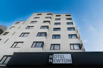 Das Gebäude in dem sich das Hotel befindet