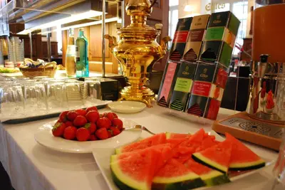 Essen im Hotel oder in der Nähe