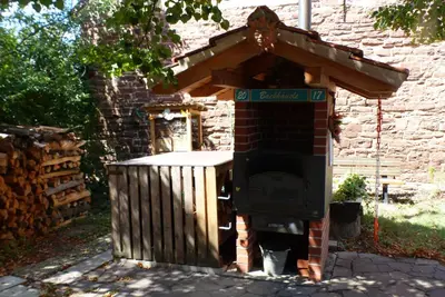 Grundriss der Unterkunft Pension Schreckhof