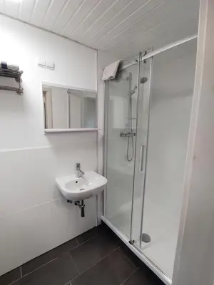 Ein Badezimmer in der Unterkunft Ferienwohnung Kerstin Grambow