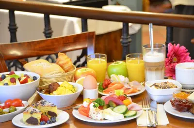 Essen im Hotel oder in der Nähe