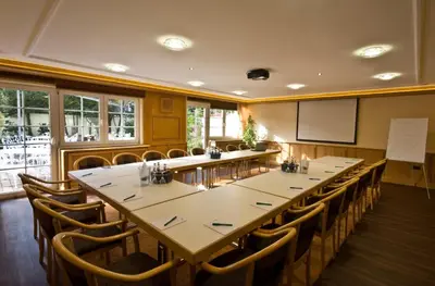 Der Geschäftsbereich oder Konferenzraum in der Unterkunft Hotel Speeter