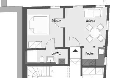 Grundriss der Unterkunft Ferienwohnungen in der Wertheimer Altstadt