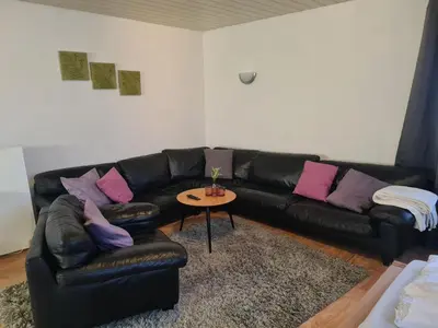 Ein Sitzbereich in der Unterkunft Apartment zum Wohlfühlen in ruhiger Lage