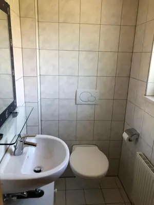 Ein Badezimmer in der Unterkunft Ferienwohnungen Schäfer