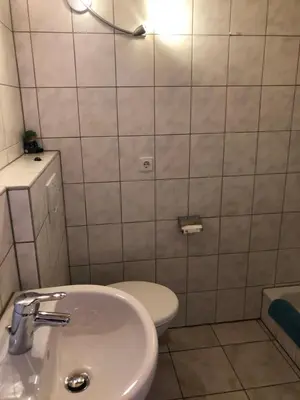 Ein Badezimmer in der Unterkunft Ferienwohnungen Schäfer