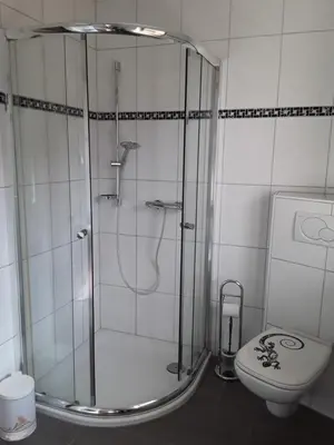 Ein Badezimmer in der Unterkunft Ferien- und Monteurwohnung Tina