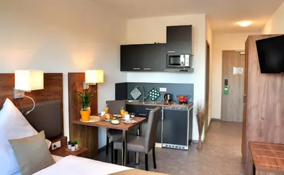 TV/Unterhaltungsangebot in der Unterkunft Motel am Fürfelder Schloss