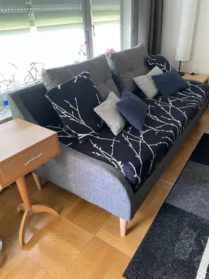 Ein Sitzbereich in der Unterkunft Rubin