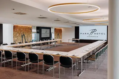 Der Geschäftsbereich oder Konferenzraum in der Unterkunft Parkhotel Pforzheim