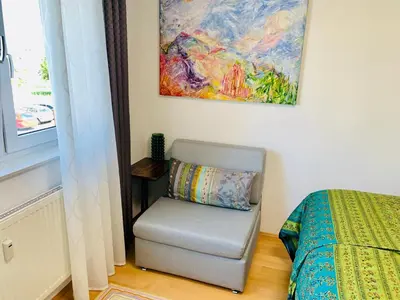 Ein Bett oder Betten in einem Zimmer der Unterkunft AnNa Home & Sunny Home Apartments