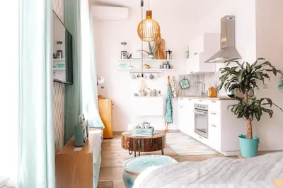 Ein Sitzbereich in der Unterkunft The KAlifornia I stilvoll mit Urlaubsfeeling I Dachterrasse I Klima