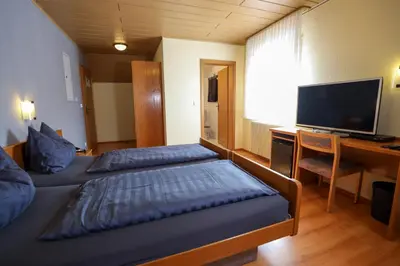 TV/Unterhaltungsangebot in der Unterkunft Hotel Garni KAMBEITZ