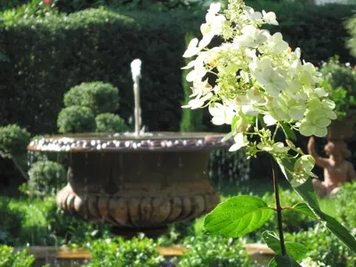 Ein Garten an der Unterkunft Hotel-Restaurant Haus Nicklass