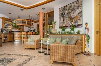 Küche/Küchenzeile in der Unterkunft Hotel-Restaurant Haus Nicklass