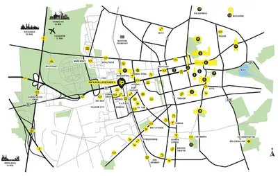 Grundriss der Unterkunft ipartment Darmstadt HOME by Best Western
