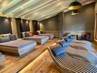 Ein Bett oder Betten in einem Zimmer der Unterkunft Hotel Lamm