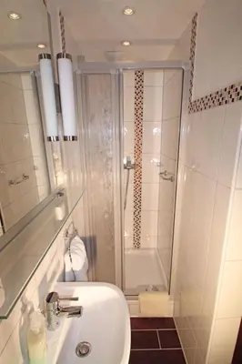 Ein Badezimmer in der Unterkunft Hotel Irene