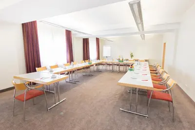 Der Geschäftsbereich oder Konferenzraum in der Unterkunft Hotel Scheffelhöhe