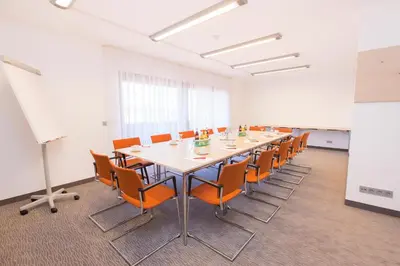 Der Geschäftsbereich oder Konferenzraum in der Unterkunft Hotel Scheffelhöhe