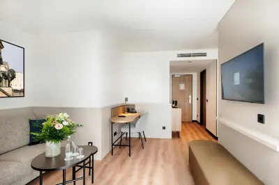 TV/Unterhaltungsangebot in der Unterkunft Welcome Hotel Darmstadt City Center