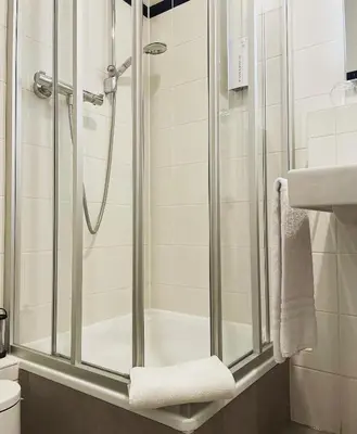 Ein Badezimmer in der Unterkunft Tulip Inn Frankfurt Airport