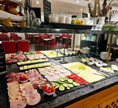 Essen im Hotel oder in der Nähe
