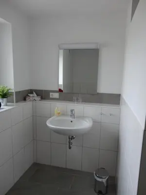 Ein Badezimmer in der Unterkunft Ferienwohnung 2 in den Krautgärten