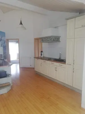 Küche/Küchenzeile in der Unterkunft Appartement mit Terrasse
