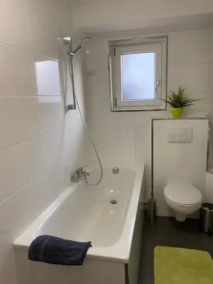 Ein Badezimmer in der Unterkunft Work & Study Apartment