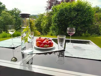 Essen in der Ferienwohnung oder in der Nähe