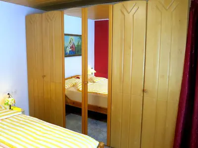 Ein Bett oder Betten in einem Zimmer der Unterkunft Ferienwohnung/Monteurwohnung Meiser