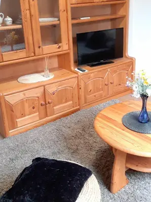 TV/Unterhaltungsangebot in der Unterkunft Ferienwohnung/Monteurwohnung Meiser