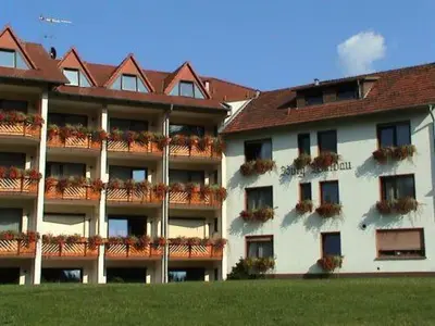 Das Gebäude in dem sich das Hotel befindet