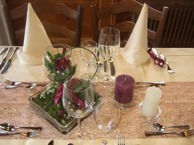 Getränke in der Unterkunft Land-gut-Hotel Landgasthof Hotel Ochsen