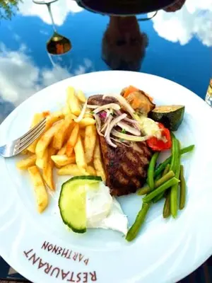 Essen in der Pension oder in der Nähe