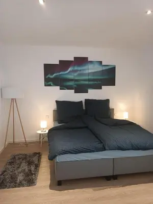 Ein Bett oder Betten in einem Zimmer der Unterkunft L8 Street - Gneisenaustraße 9