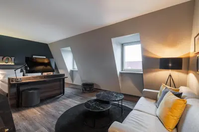 TV/Unterhaltungsangebot in der Unterkunft HARBR Hotel Ludwigsburg, a member of Radisson Individuals