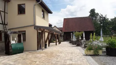 Das Gebäude in dem sich das Hotel befindet