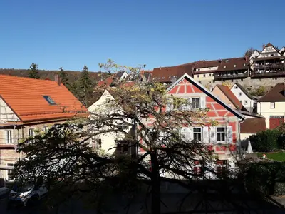 Das Gebäude in dem sich das Hotel befindet