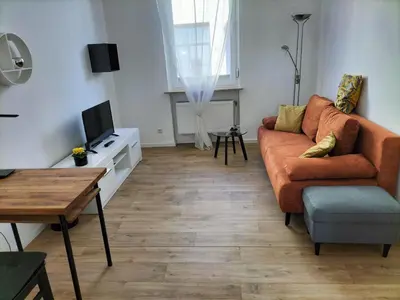 TV/Unterhaltungsangebot in der Unterkunft Falkennest-lu