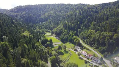 Naturlandschaft in der Nähe der Ferienwohnung
