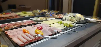 Essen im Hotel oder in der Nähe