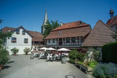 Das Gebäude in dem sich das Hotel befindet