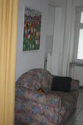 Ein Sitzbereich in der Unterkunft Herrenhof 12