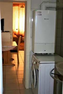 Küche/Küchenzeile in der Unterkunft Herrenhof 12