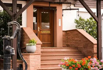 Das Gebäude in dem sich das Bed & Breakfast befindet