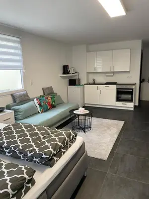 Küche/Küchenzeile in der Unterkunft Ferienwohnung mit Waldblick