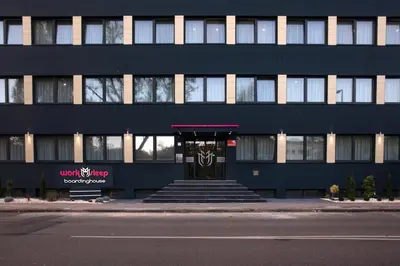 Das Gebäude in dem sich das Hostel befindet
